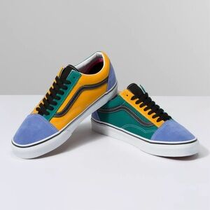 Vans old skool retro mix & match suede sneakers